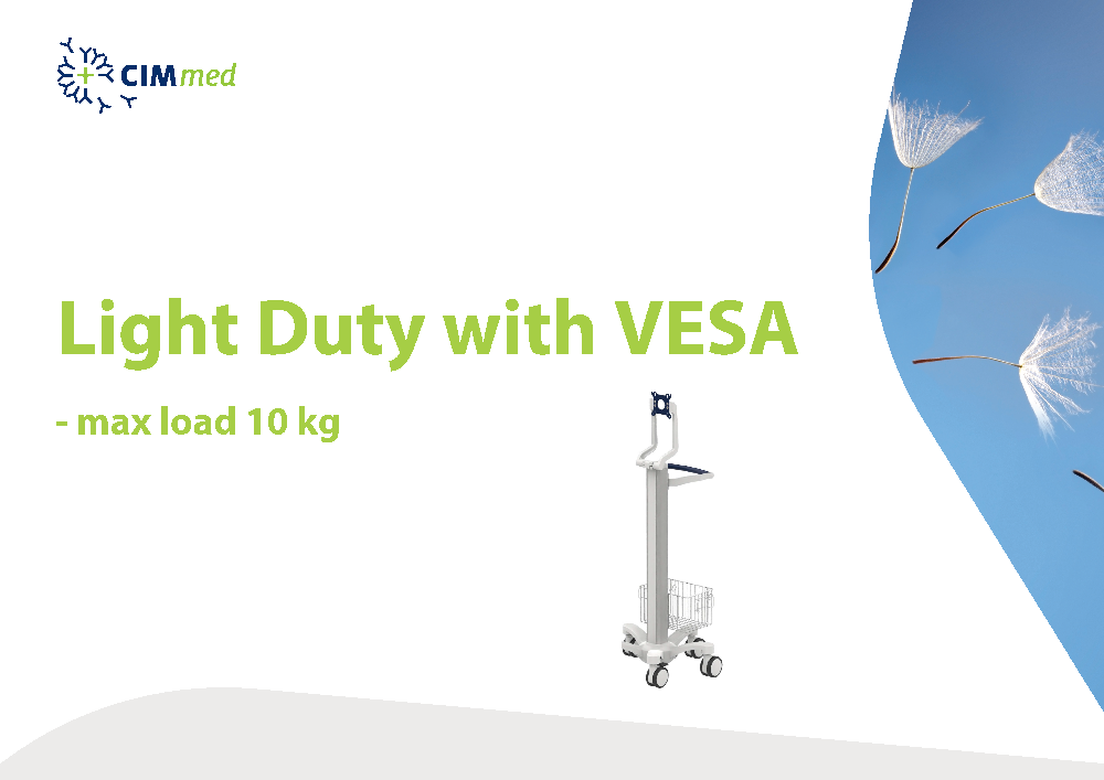 Light Duty with VESA Max Load 10 kg